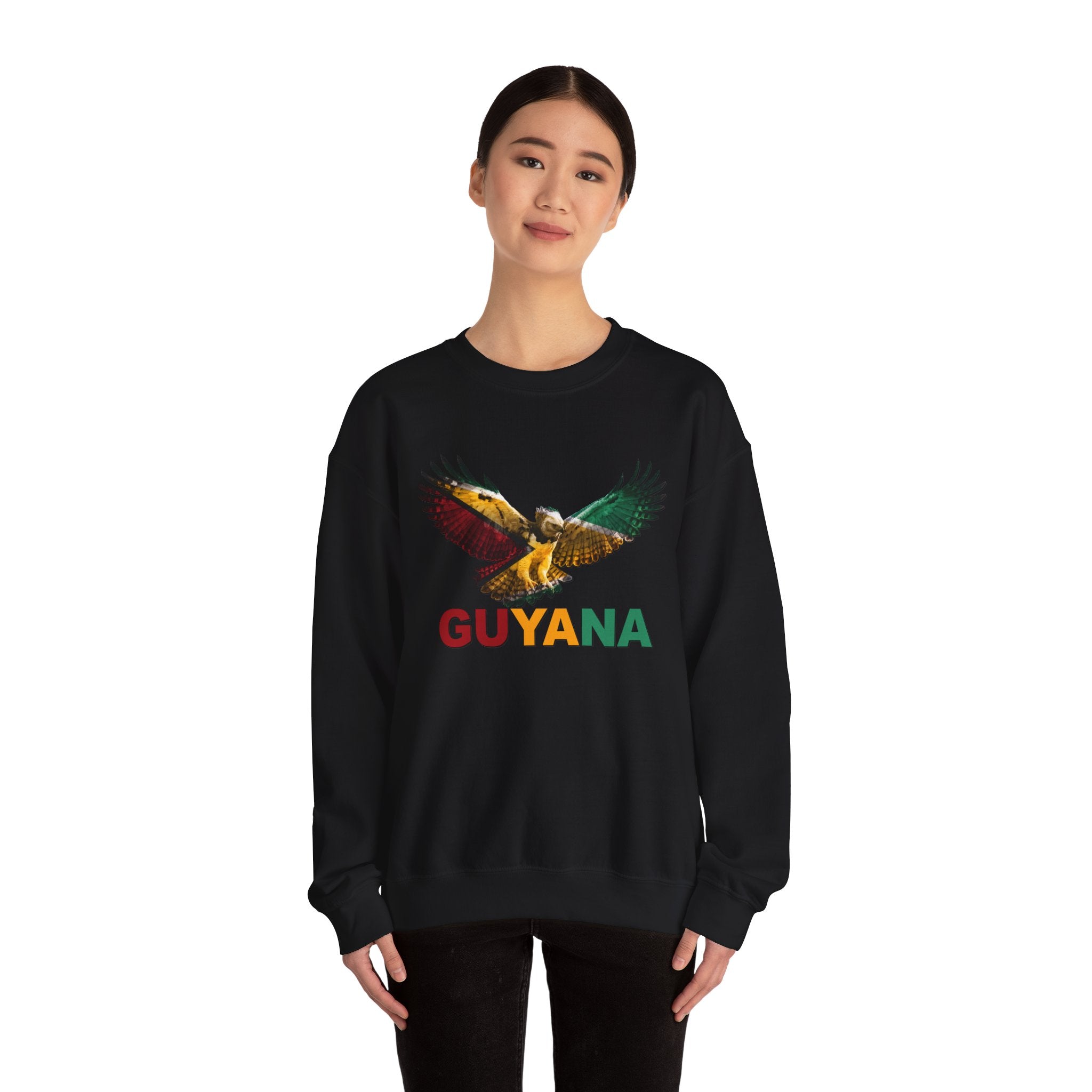 Harpie Eagle Sweatshirt — Guyana Wildlife Tribute